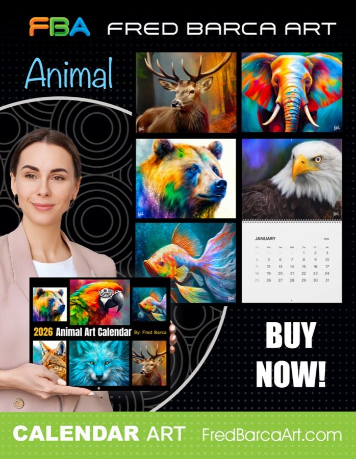 FBA Art — 2026 Calendar Product Ad