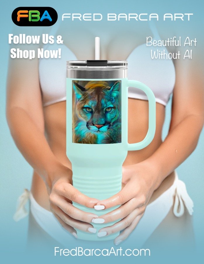 FBA Art — Bikini Mug Product Ad