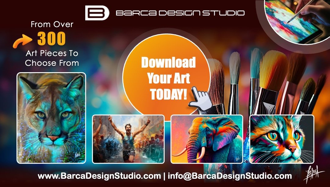 Art Advertising Campaign Creative — Barca Design Studio