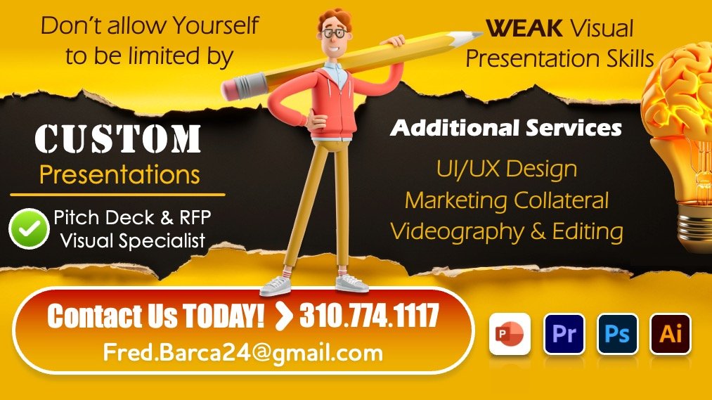 Brainiac Pitch — Barca Design Studio Marketing Ad