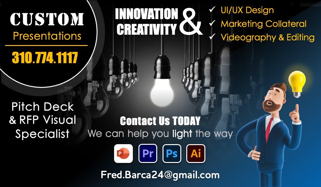 Big Idea Pitch — Barca Design Studio Marketing Ad