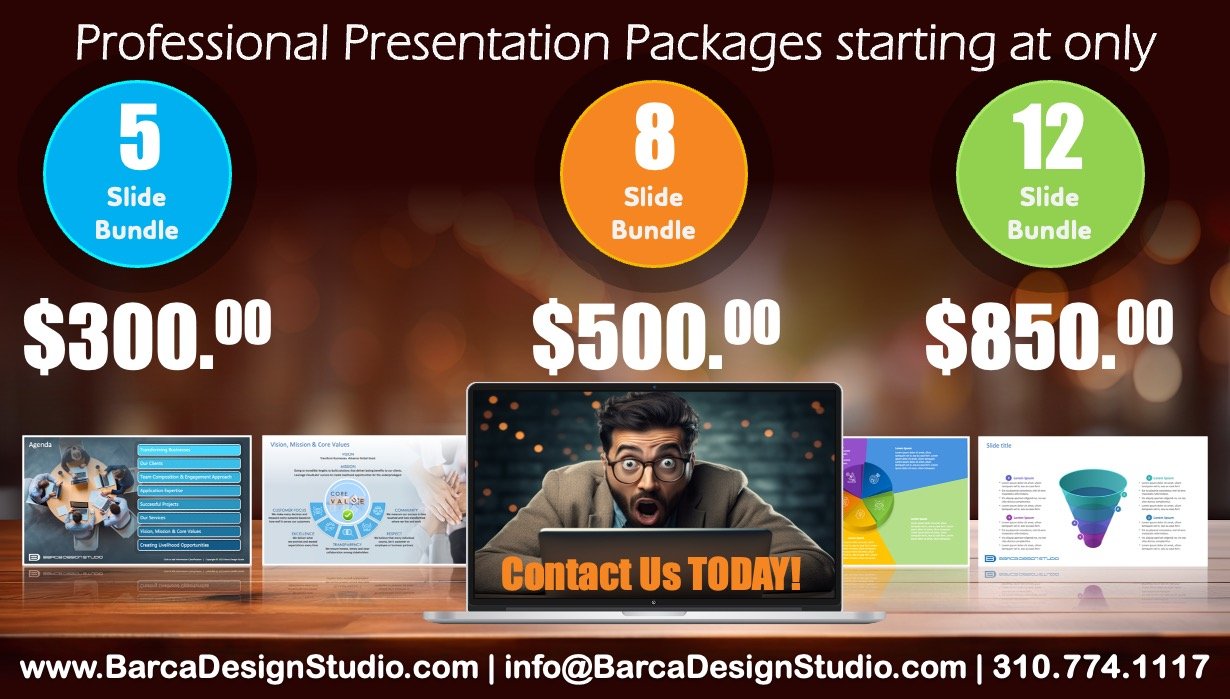 Presentation Design Ad — Barca Design Studio