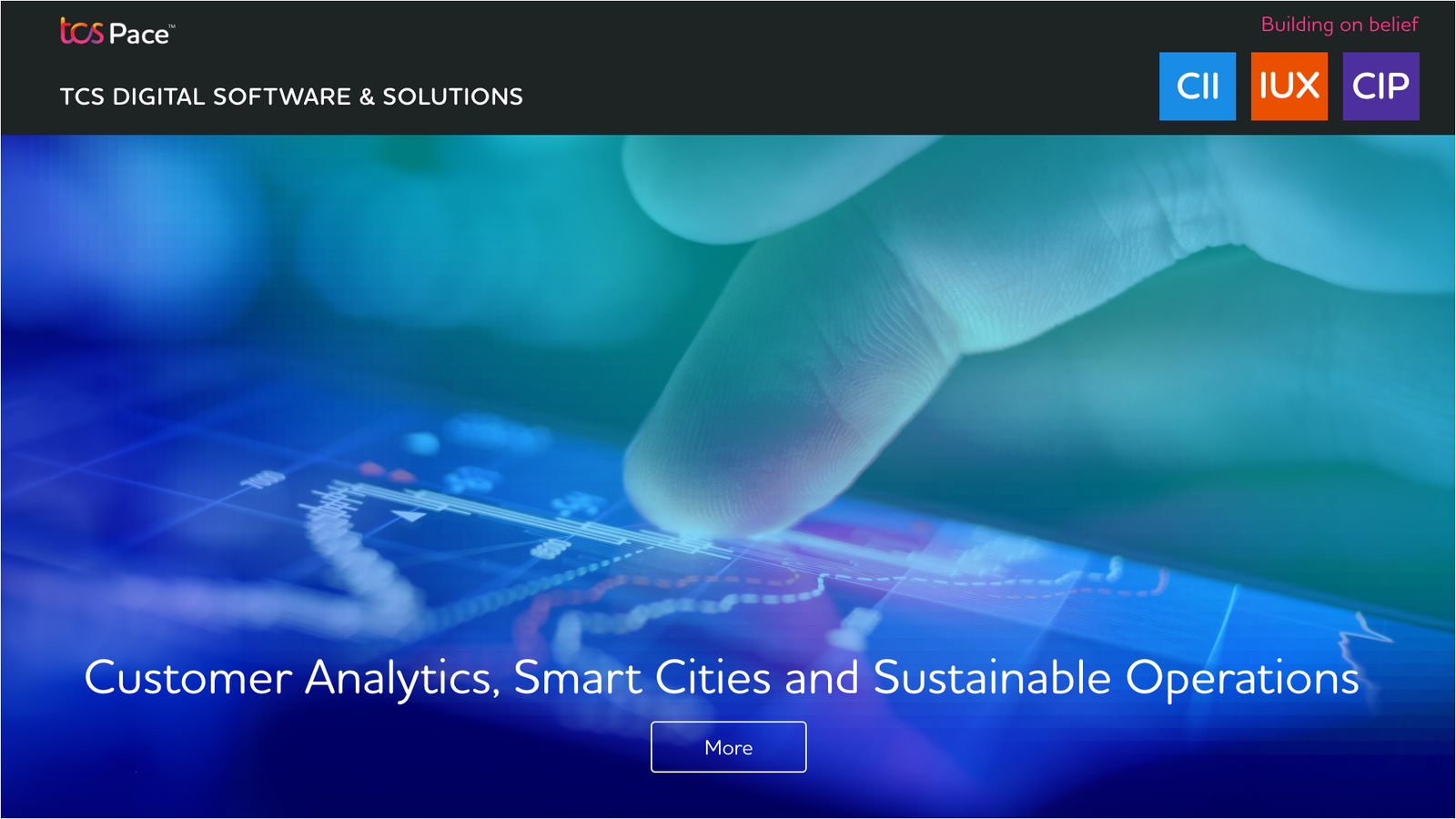 TCS Pace DSS Enterprise Platform UX Design — Barca Design Studio