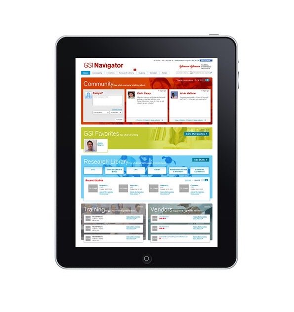 Johnson & Johnson — Full Platform & Digital Experience Suite — Barca Design Studio